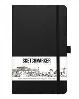 Блокнот для зарисовок SKETCHMARKER 140 г/м2 13 x 21 см 80 л, твердая обложка, Черный MP2314003SM