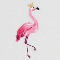 Набор для вышивания PANNA Живая картина. Фламинго JK-2178