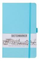 Блокнот для зарисовок SKETCHMARKER 140 г/м2 13 x 21 см 80 л, твердая обложка, Небесно-голубой MP23142973SM