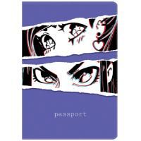 Обложка для паспорта MESHU "Kawaii" ПВХ, 2 кармана RE-MS_47030
