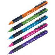 Ручка шариковая автоматическая Berlingo "Multicolor" 4 цв, 0.7 мм, ассорти RE-CBm_07180