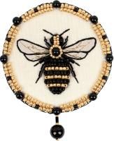 Набор для вышивания KLART "Брошь. Пчела" 7 x 6 см 10-506