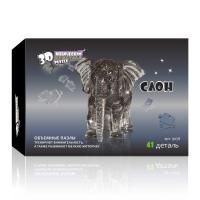 3D Crystal Puzzle Слон UD-9058