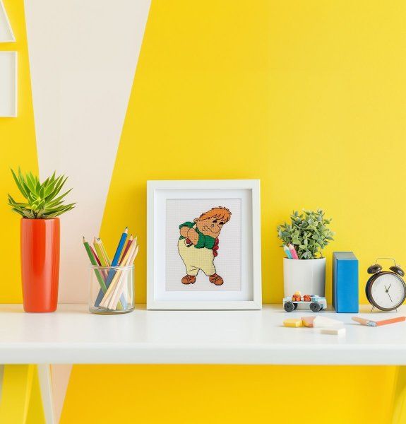 Набор для вышивания KLART "Карлсон" 11 х 15 см CMF-8-574 Набор для вышивания KLART "Карлсон" 11 х 15 см CMF-8-574