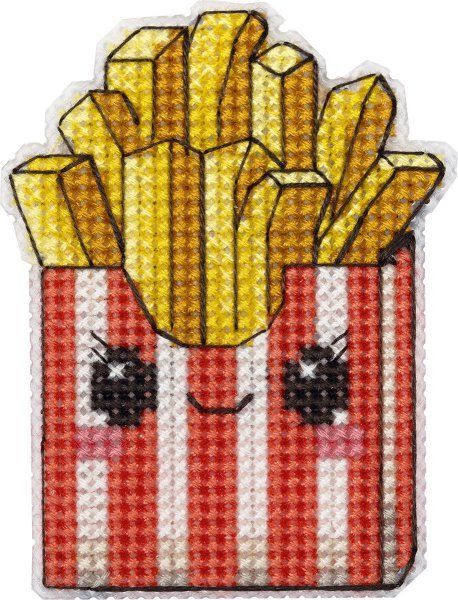 Набор для вышивания KLART "Магниты. Вкусняшки" 8.5 х 6 см 8-555 Набор для вышивания KLART "Магниты. Вкусняшки" 8.5 х 6 см 8-555