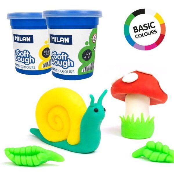 Масса для лепки MILAN Soft Dough 116 г Масса для лепки MILAN Soft Dough 116 г