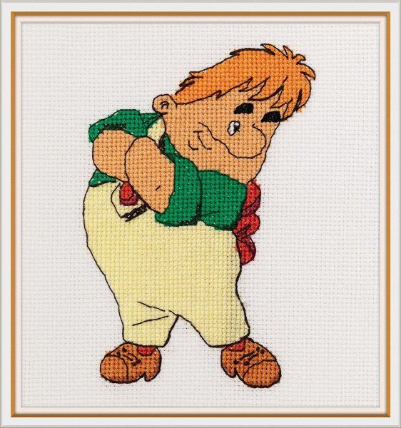 Набор для вышивания KLART "Карлсон" 11 х 15 см CMF-8-574 Набор для вышивания KLART "Карлсон" 11 х 15 см CMF-8-574