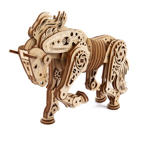 ЗD пазл REZARK Серия "Механика" Механическая лошадь, 166 элемент, фанера MGR-13 ЗD пазл REZARK Серия "Механика" Механическая лошадь, 166 элемент, фанера MGR-13